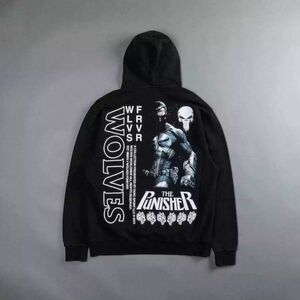 Darc Sport x Marvel Punisher crossover L Hoodie